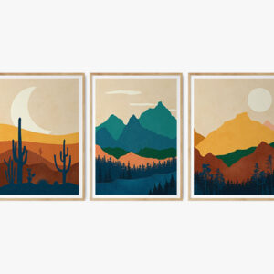 Bo_ba_tranh_hien_dai_giua_the_ki_thien_nhien_sa_mac_xuong_rong_mat_troi_web-res Bộ 3 Tranh Hiện Đại Giữa Thế Kỷ - Mid Century Modern Phong cảnh, sa mạc, xương rồng...