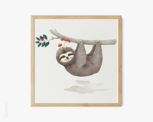 bst-cac-loai-vat-dang-yeu-mau-nuoc-no-1-cute-sloth-web-res BST Các Loài Vật Đáng Yêu Màu Nước No.1 - Cute Sloth