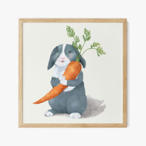 bst-cac-loai-vat-dang-yeu-mau-nuoc-no-16-baby-rabbit-web-res BST Các Loài Vật Đáng Yêu Màu Nước No.16 - Baby Rabbit