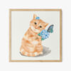 BST Các Loài Vật Đáng Yêu Màu Nước No.19 - Cute kitten