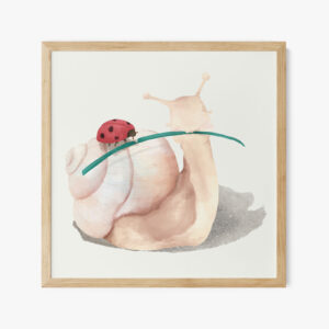 bst-cac-loai-vat-dang-yeu-mau-nuoc-no-20-cute-snail-web-res BST Các Loài Vật Đáng Yêu Màu Nước No.20 - Cute Snail