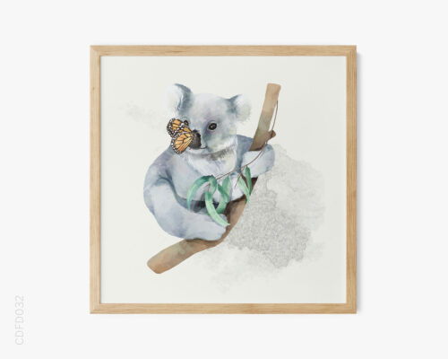 bst-cac-loai-vat-dang-yeu-mau-nuoc-no-7-baby-koala-web-res BST Các Loài Vật Đáng Yêu Màu Nước No.7 - Baby Koala