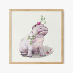 bst-cac-loai-vat-dang-yeu-mau-nuoc-no-9-baby-hippopotamus-web-res BST Các Loài Vật Đáng Yêu Màu Nước No.9 - Baby Hippopotamus
